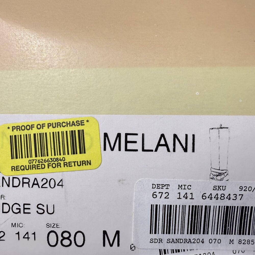 Antonio Melani Knee-High boots - Women's Size 8M - Original Buckles - Light Wear - Picture 3 of 9